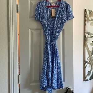 Aspiga Eco friendly company  blue dress